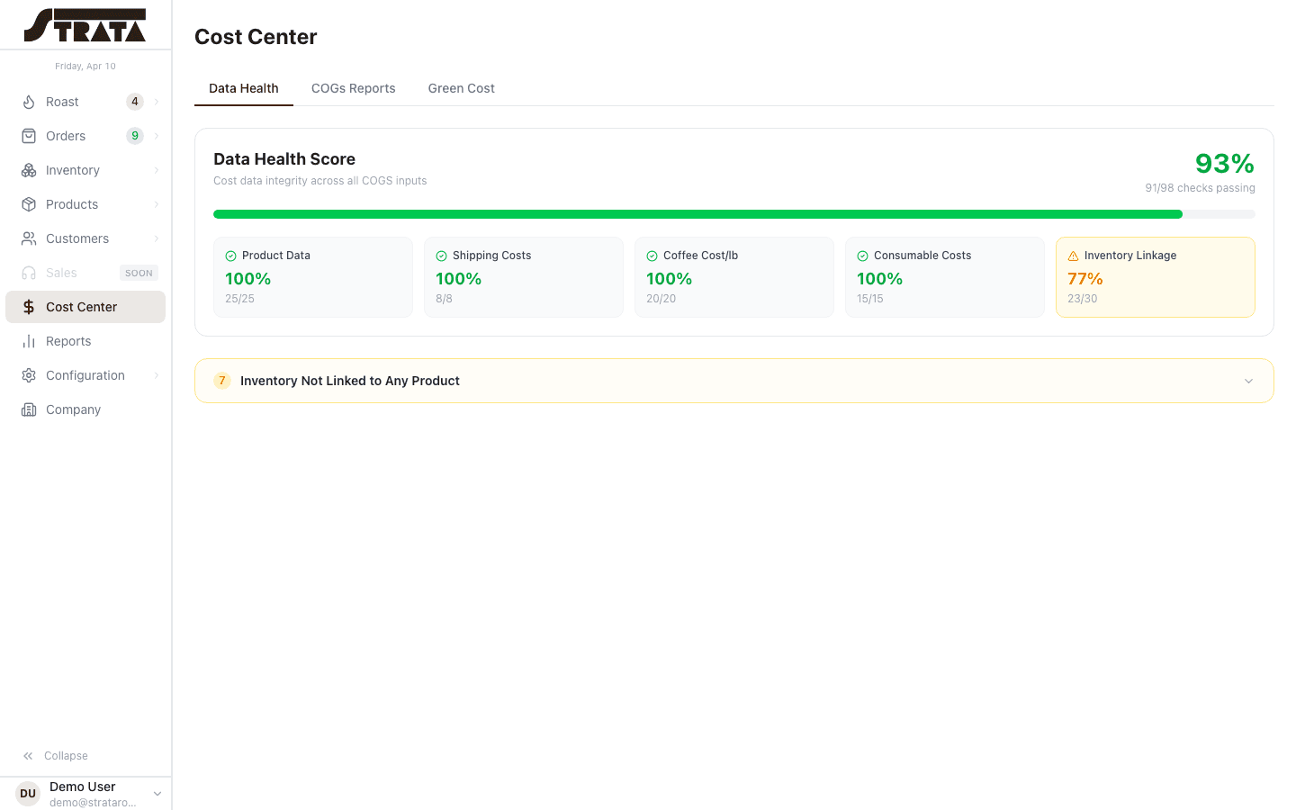 STRATA Analytics Dashboard